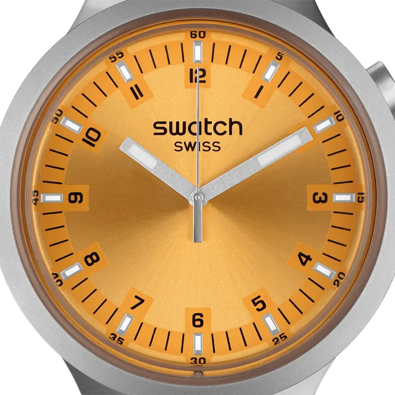 Swatch Big Bold Irony Amber Sheen Watch | SB07S103G