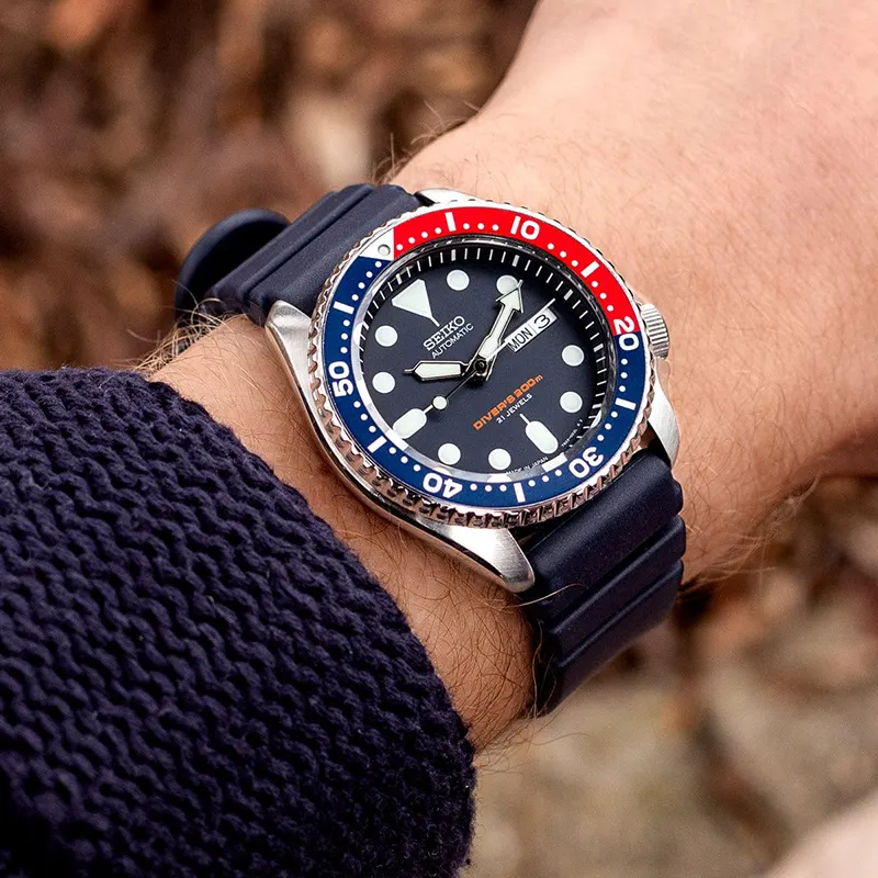 Seiko Prospex Diver's Pepsi Automatic Blue Dial Men's Watch | SKX009K