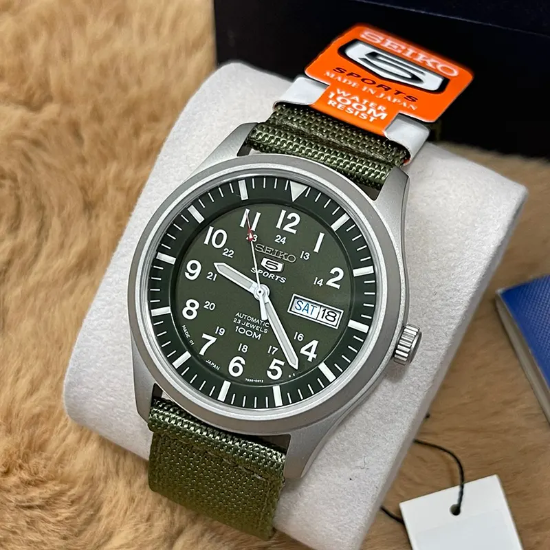 Snzg09j1 Automatic Seiko Military Sports Snzg09k1 Seiko Sports