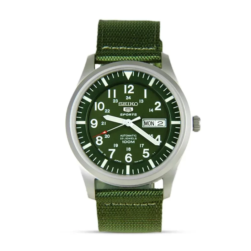 Seiko 5 Sports Automatic Green Dial Men's Watch | SNZG09J1