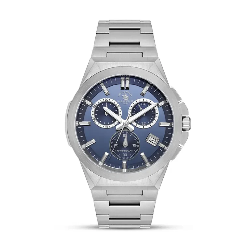Santa Barbara Polo & Racquet Club Chronograph Blue Dial Men's Watch | SB.1.10633-2