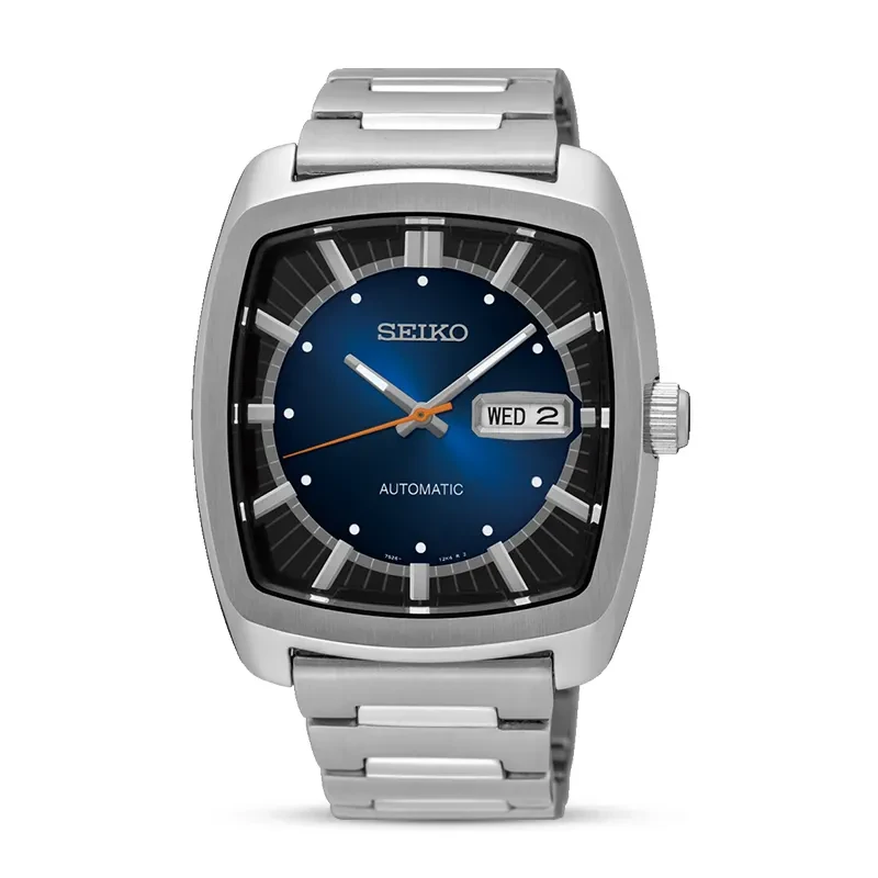 Seiko Snk Blue Dial Seiko Recraft Automatic Blue Dial Men's Watch