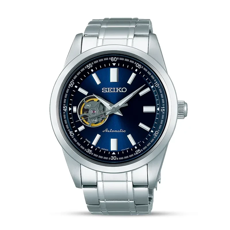 Seiko Selection Open Heart Blue Dial Automatic Men's Watch | SCVE051