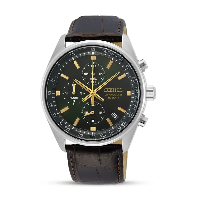 Seiko Conceptual Chronograph Green Dial Men’s Watch | SSB385P1