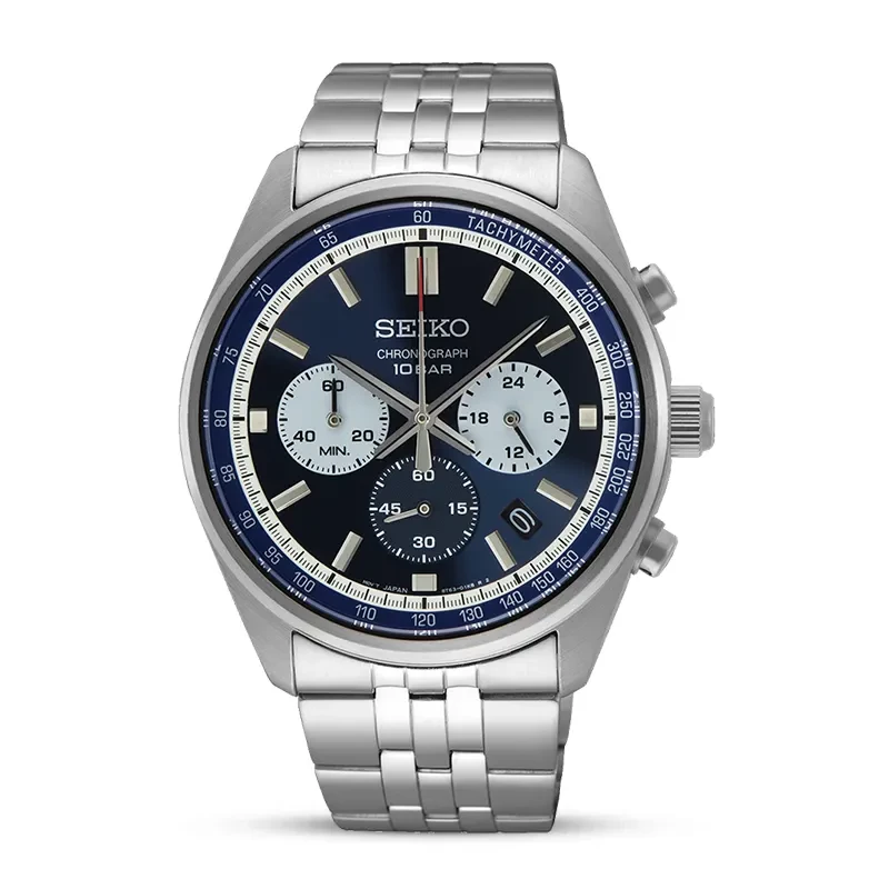 Seiko Conceptual Chronograph Blue Dial Men’s Watch | SSB427P1