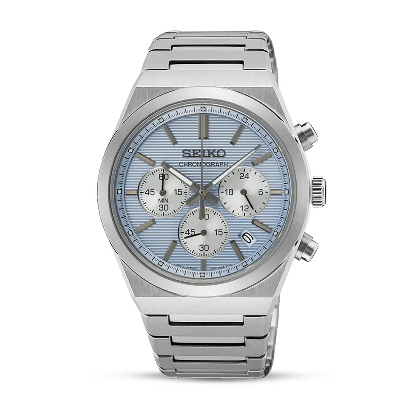 Seiko Conceptual Chronograph Ice Blue Dial Men’s Watch | SSB459P1