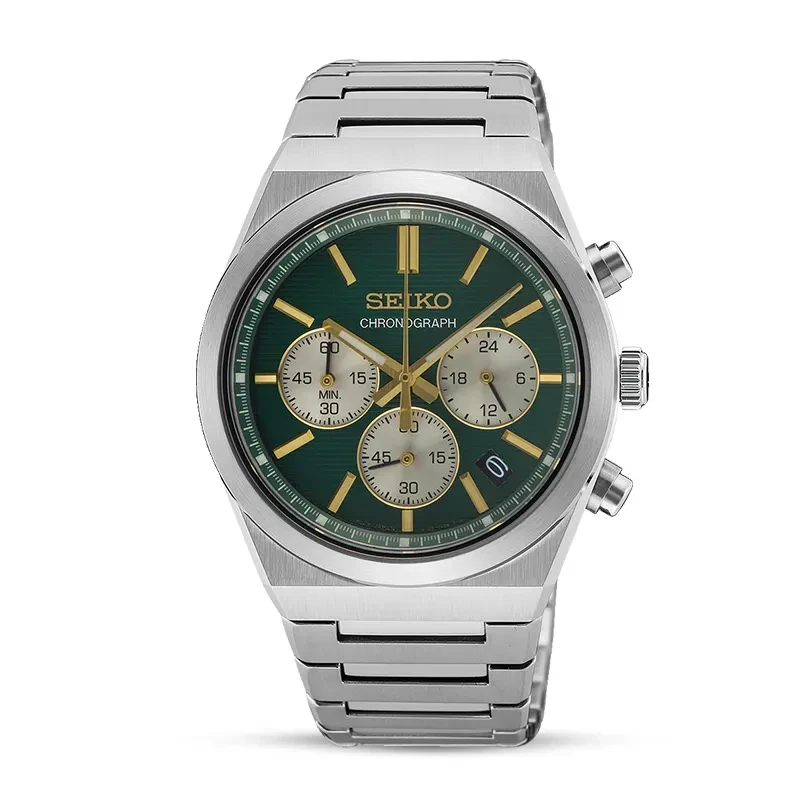 Seiko Conceptual Chronograph Green Dial Men’s Watch | SSB461P1