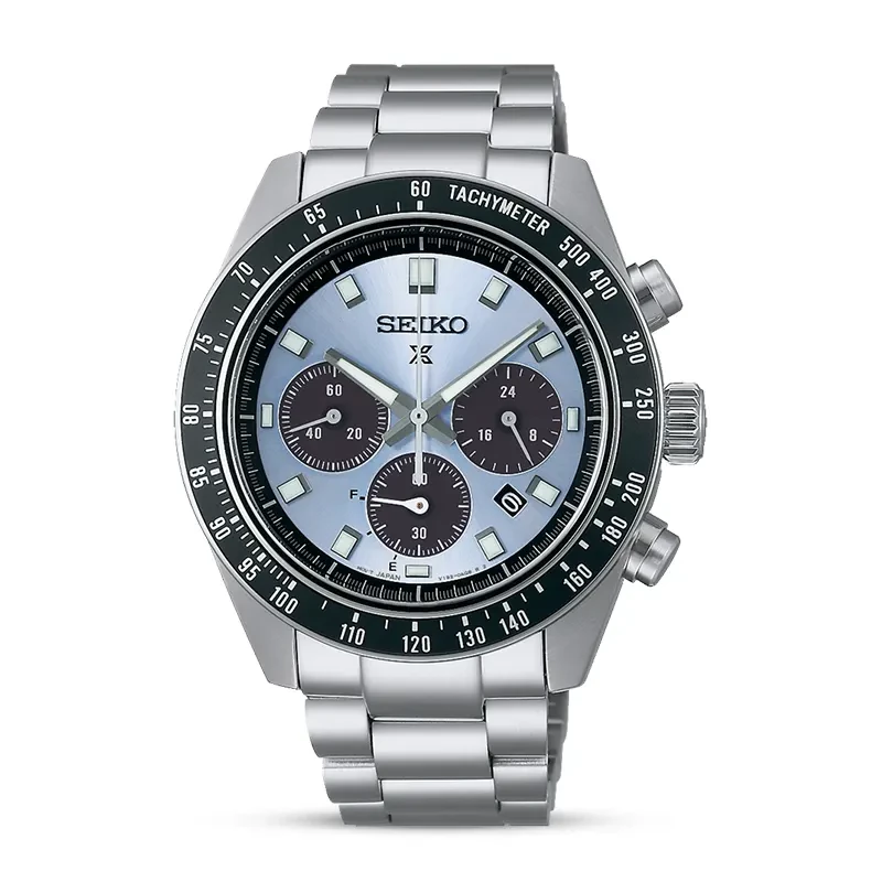 Seiko Prospex Speedtimer 'Crystal Trophy' Solar Chronograph Men's Watch | SSC935P1