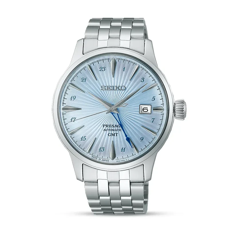 Seiko Presage Cocktail Time 'Skydiving' GMT Automatic Men's Watch | SSK037J1