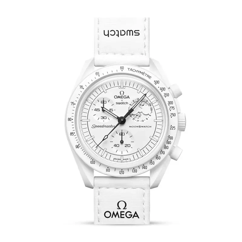 Omega x Swatch Mission To The Moonphase Bioceramic Moonswatch | S033W700