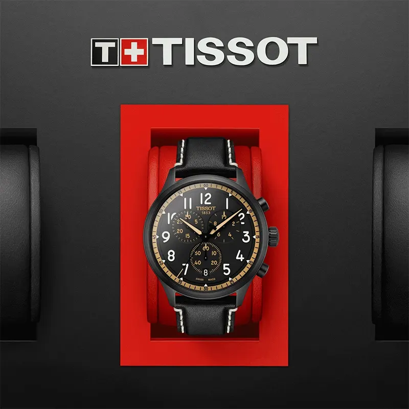 Tissot Chrono XL Chronograph Black Dial Men's Watch | T116.617.36.052.02