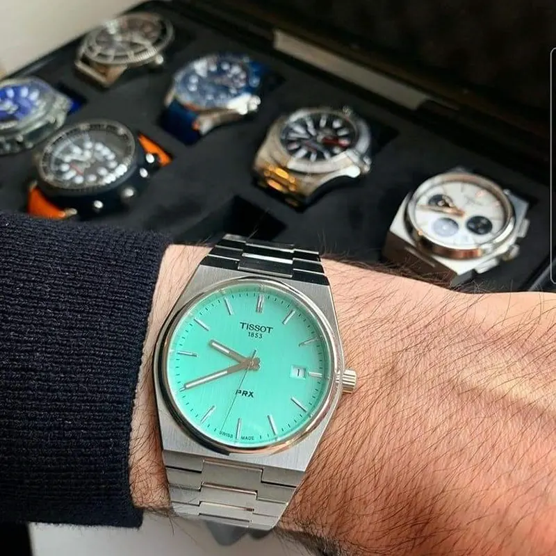 Tissot PRX Light Green Dial Men