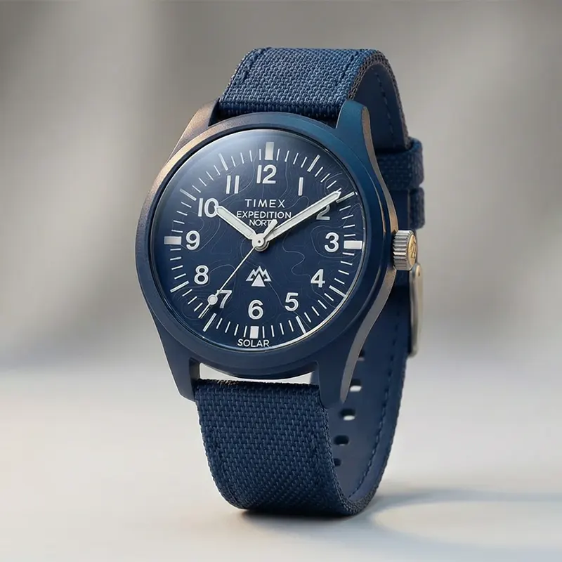 Timex Expedition Traprock Solar Navy Blue Men's Watch | TW2W71200