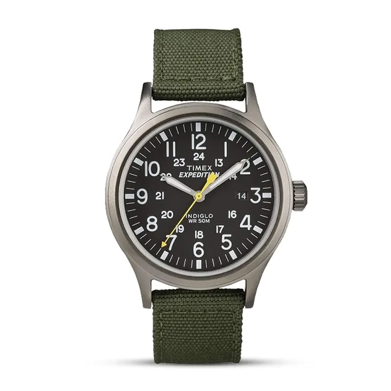 Timex Expedition Scout Indiglo Black Dial Men's Watch | T49961