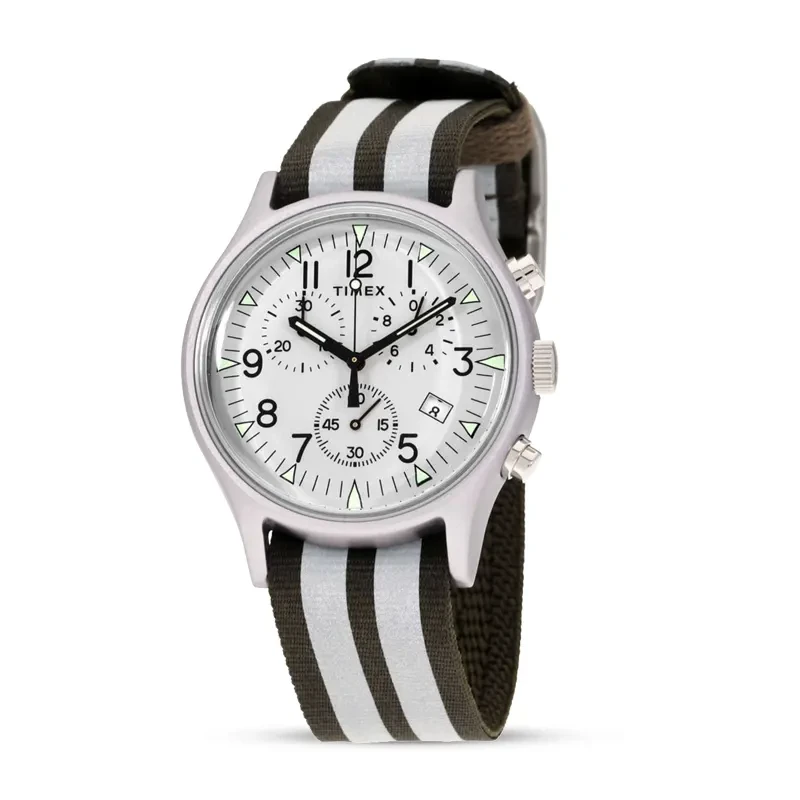 Timex MK1 Chronograph Silver Dial Men's Watch | TW2R81300