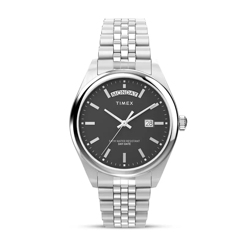 Timex Legacy Day and Date Black Dial Men's Watch | TW2V67800
