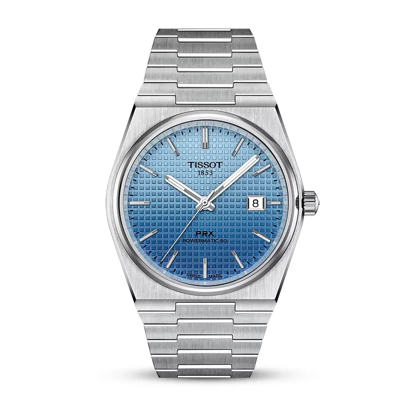 Tissot PRX Powermatic 80 · Azul degradado