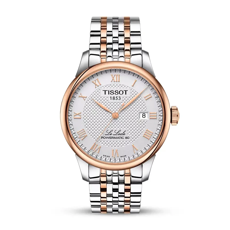 Tissot Le Locle Powermatic 80 Silver Dial Men's Watch | T006.407.22.033.00