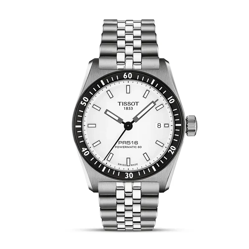 Tissot PR516 Powermatic 80 White Dial Men's Watch | T149.407.11.031.00