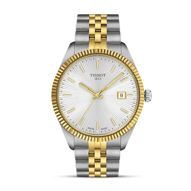 Tissot Ballade 40mm Silver Dial Two-Tone Men's Watch | T156.410.22.031.00