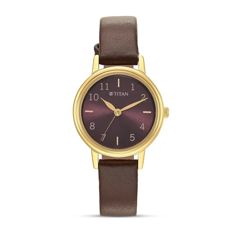 Titan Karishma 2678YL02 Brown Dial Ladies Watch