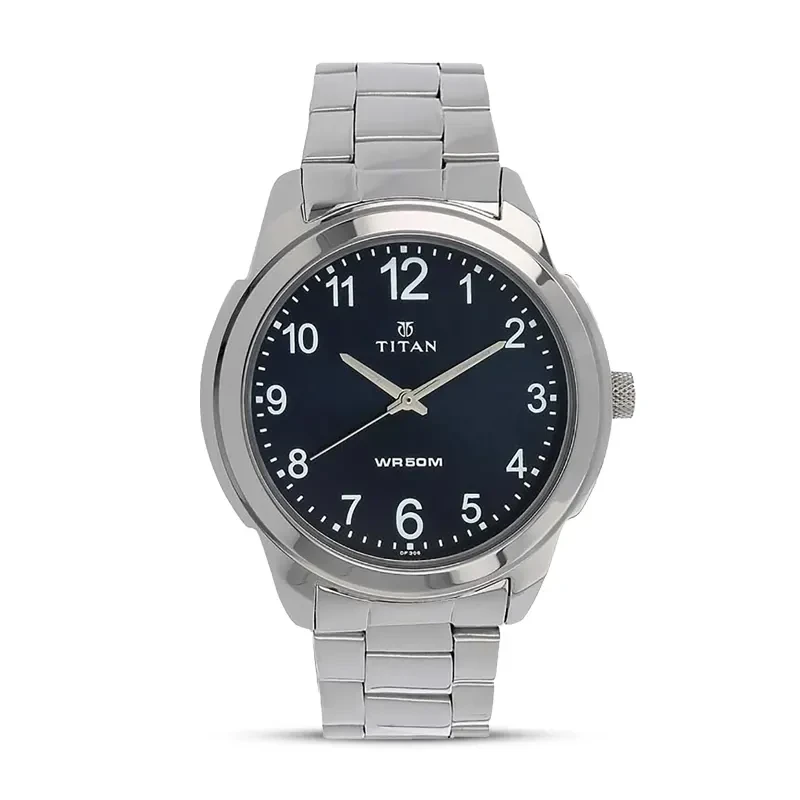 Titan Workwear 1585SM05 Blue Dial Men's Watch
