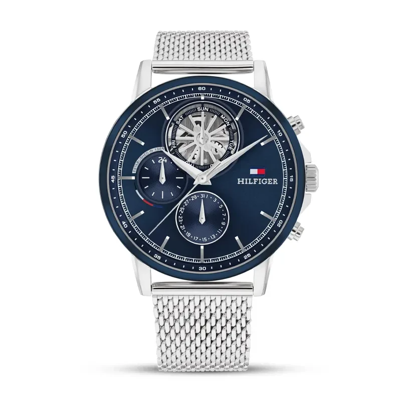 Tommy Hilfiger Stewart Multifunction Blue Dial Men's Watch | 1710609