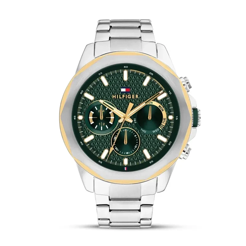 Tommy Hilfiger Lars Multifunction Green Dial Men's Watch | 1710651