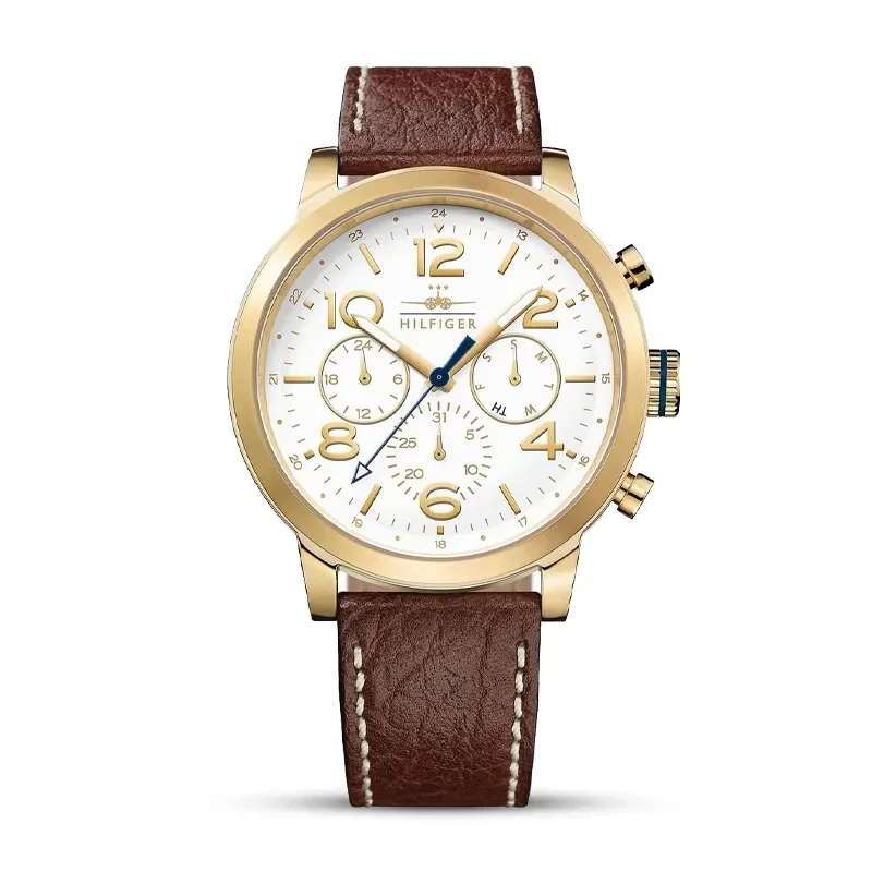 Tommy Hilfiger Jake Multifunction White Dial Men's Watch | 1791231