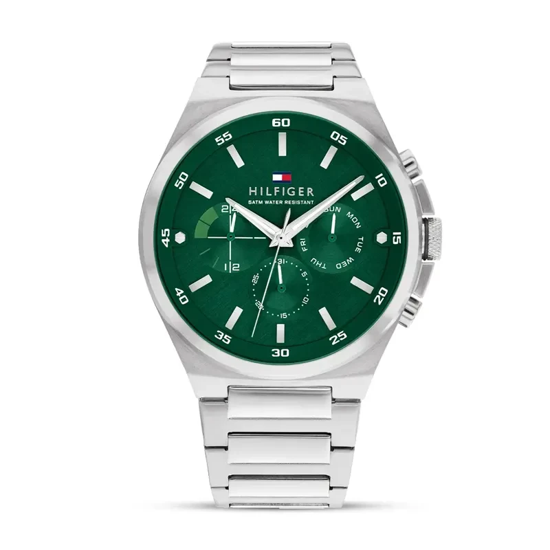 Tommy Hilfiger Dexter Multifunction Green Dial Men's Watch | 1792088