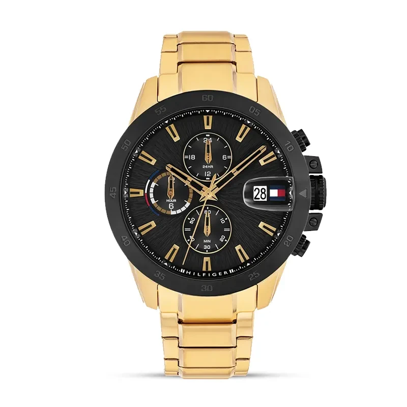 Tommy Hilfiger Jameson Chronograph Gold-tone Men's Watch Watch | 1792199