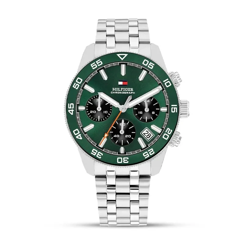 Tommy Hilfiger TH85 Chronograph Green Dial Men's Watch | 1792214