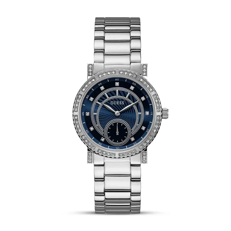Guess Constellation Blue Dial Ladies Watch | W1006L1