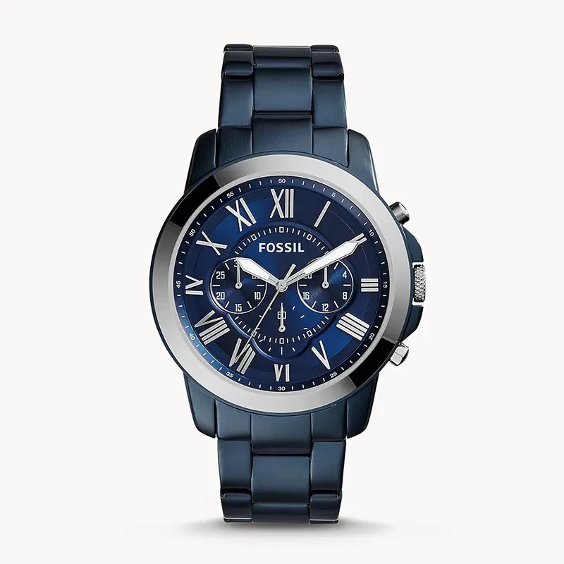 Fossil Grant Chronograph Blue Dial Men’s Watch | FS5230