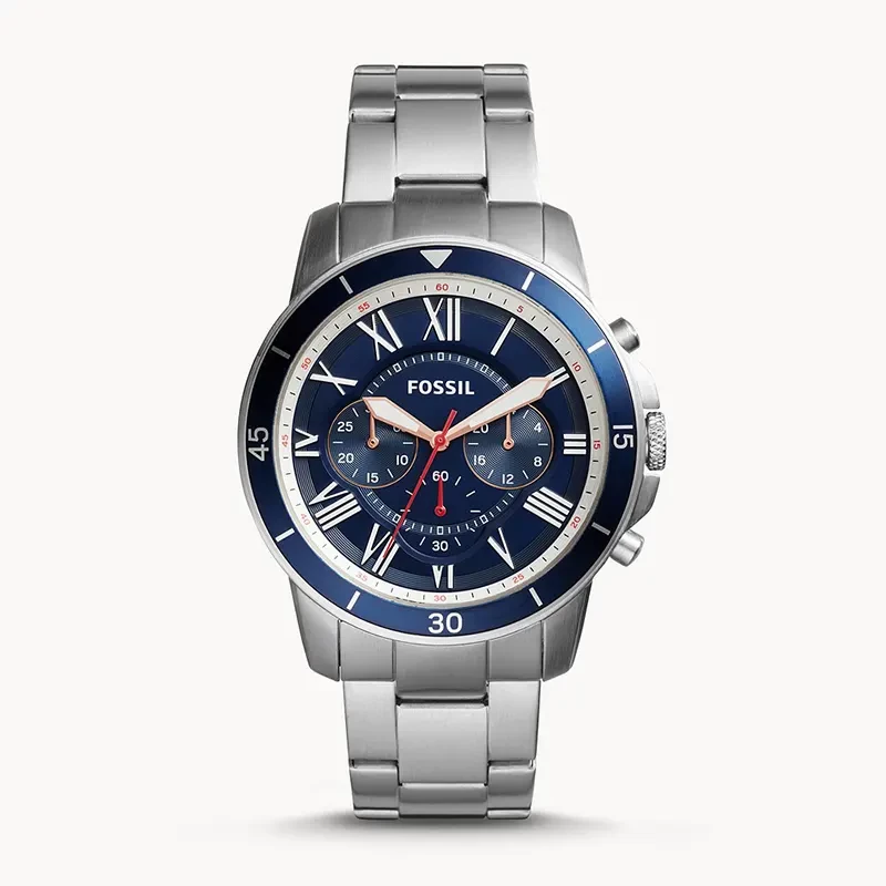Fossil Grant Sport Chronograph Blue Dial Men's Watch | FS5238