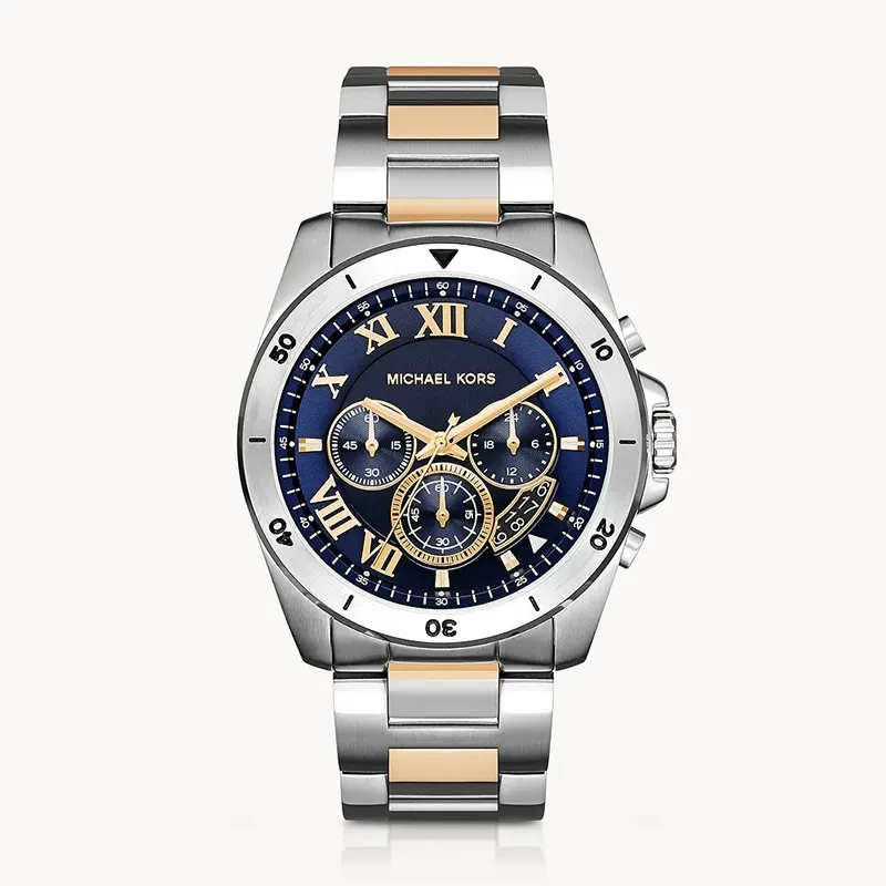 Michael Kors Brecken Chronograph Blue Dial Men's Watch | MK8437