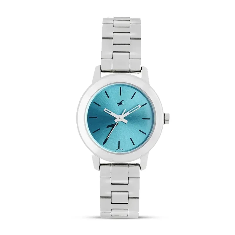 Fastrack 68008SM06 Tropical Waters Ice Blue Dial Ladies Watch