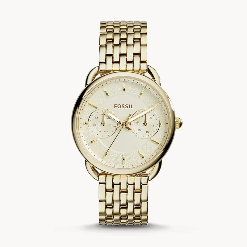 Fossil ES3714 Tailor Multifunction Gold-tone Ladies Watch