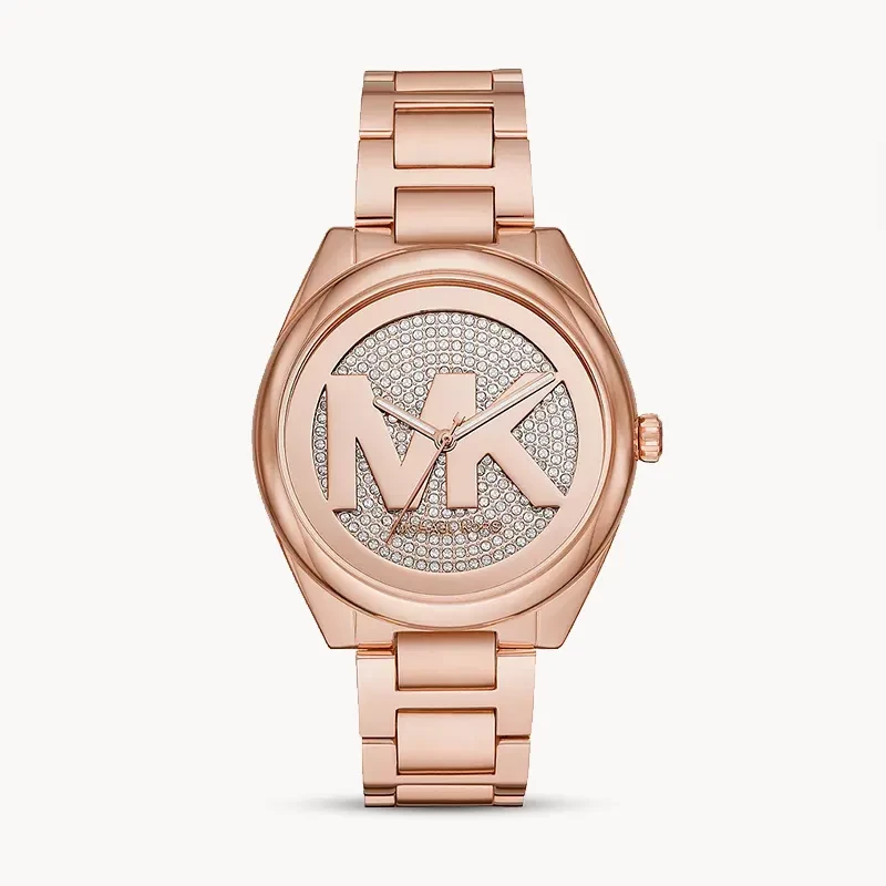 Michael Kors Janelle Rose Gold-Tone Ladies Watch | MK7312