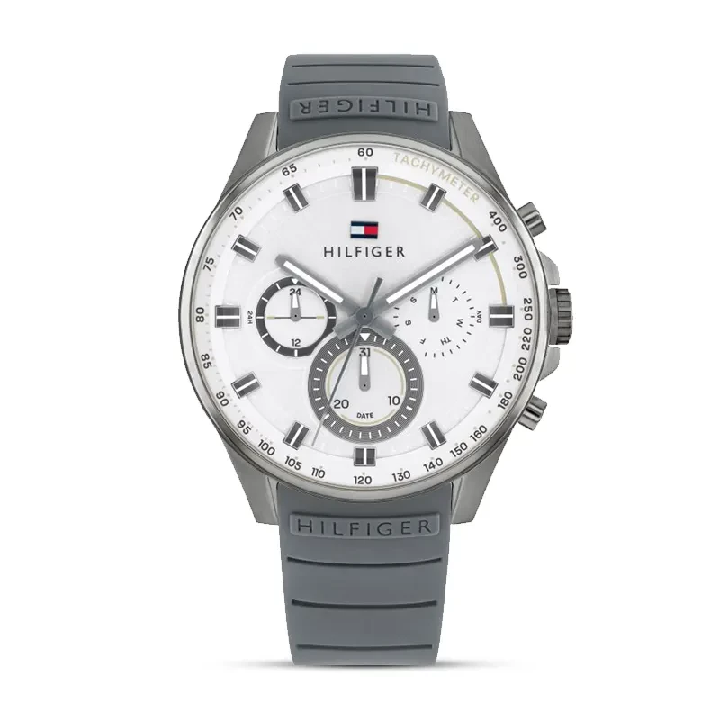 Tommy Hilfiger Max Chronograph White Dial Men’s Watch | 1791972