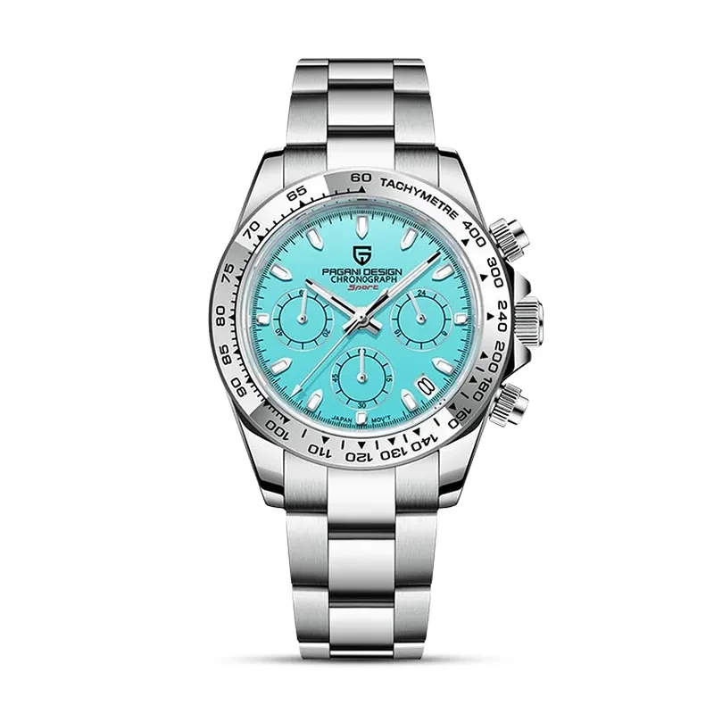 Pagani Design PD-1727 Daytona Chronograph Tiffany Dial Men's Watch