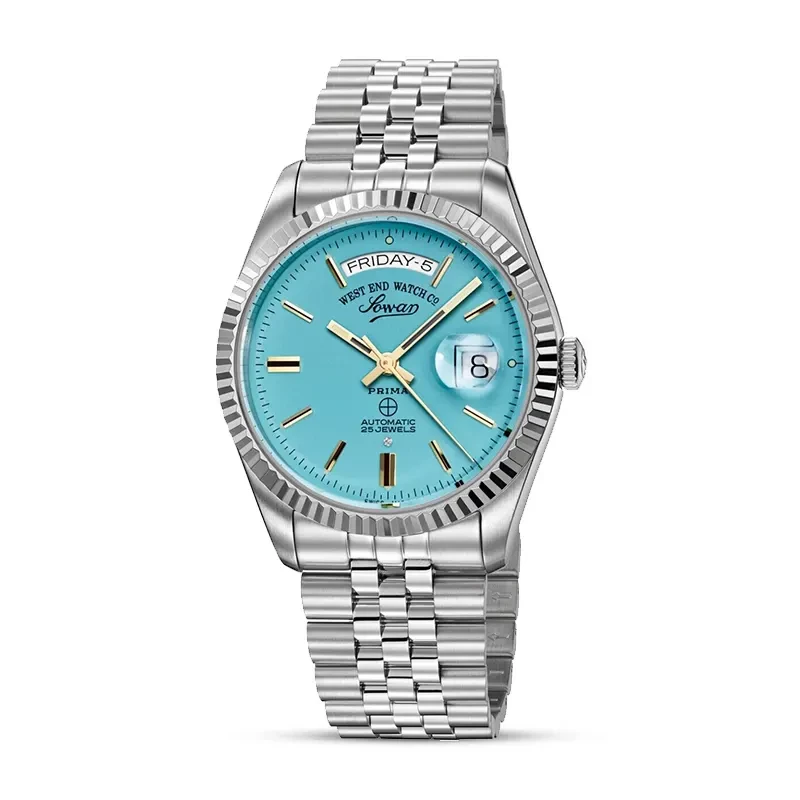 West End 'The Classic XL' Automatic Tiffany Dial Men's Watch | 6868.10.3337