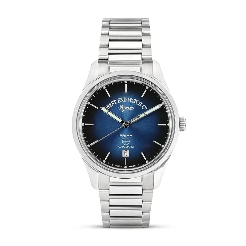 West End Sowar Prima Automatic Blue Dial Men's Watch | 8149.10.3342