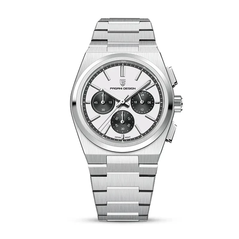 Pagani Design PD-1761 Chronograph White Dial Men's Watch