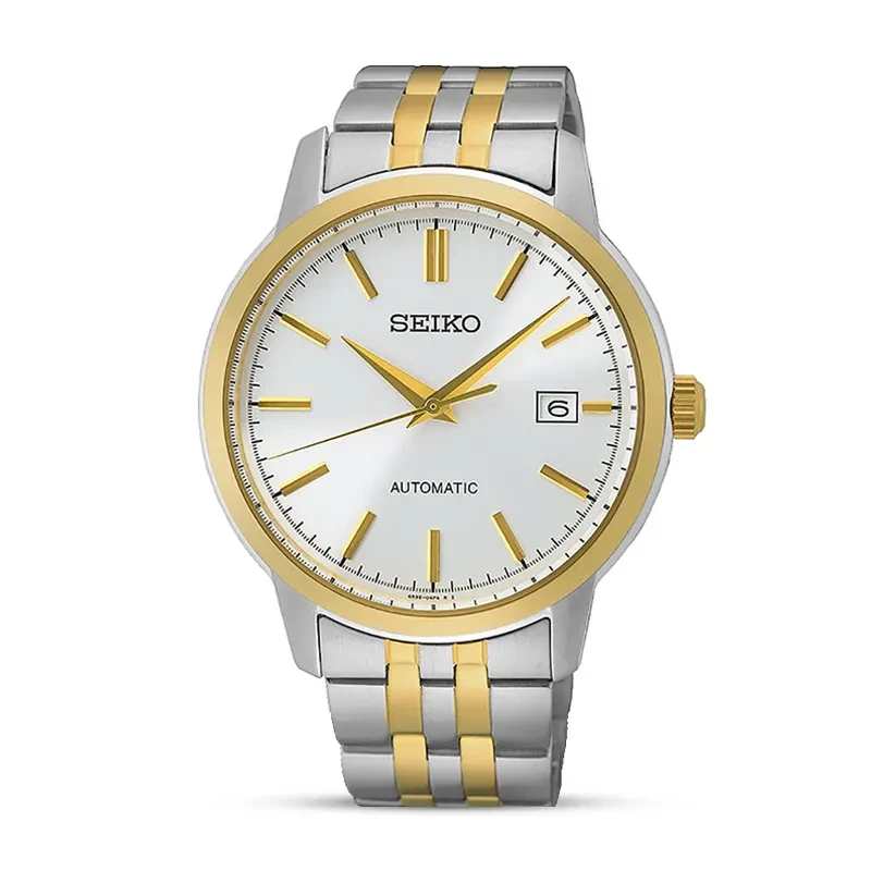 Seiko Essentials  White Dial Dress Men’s Watch | SRPH92K1