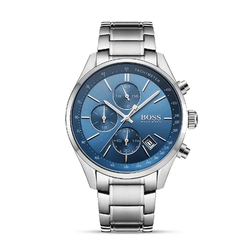Hugo Boss Grand Prix Chronograph Blue Dial Men’s Watch | 1513478