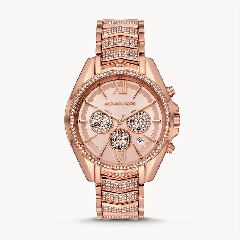 Michael Kors Whitney Chronograph Rose Gold-Tone Ladies Watch | MK6730