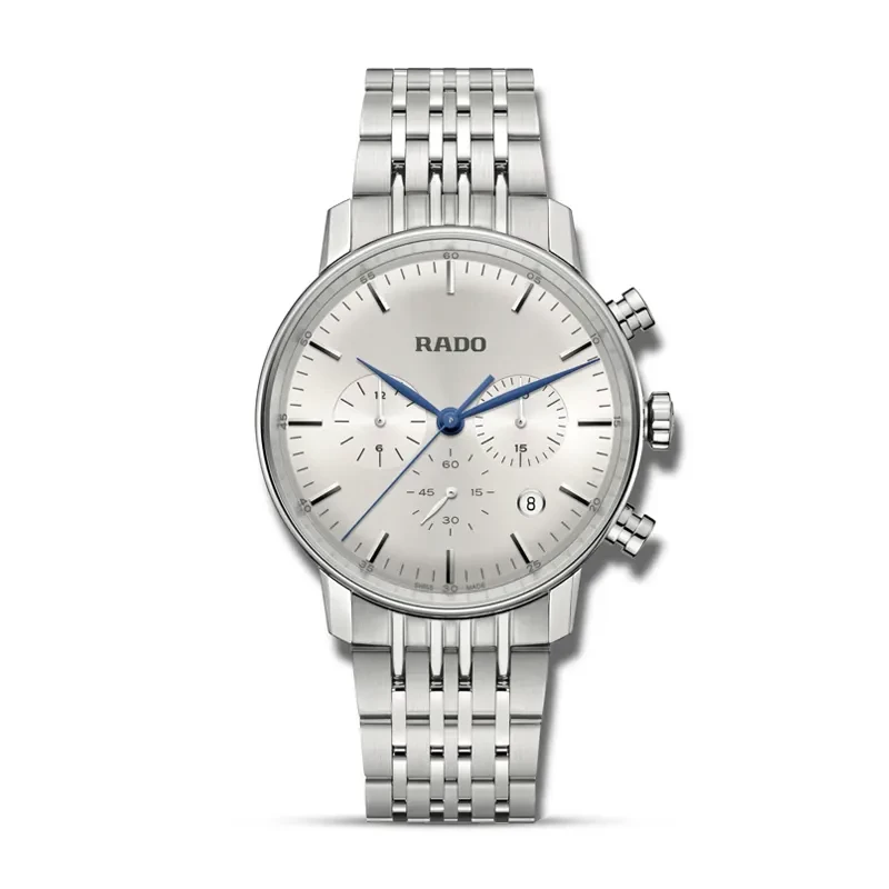 Rado Coupole Classic Chronograph Silver Dial Men's Watch | R22910103