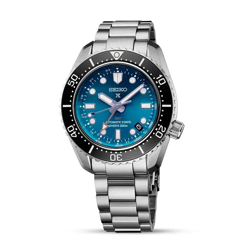Montre Seiko Sport Chronographe SSB429P1 'Panda' - Cadran Noir, Bracelet Acier, étanche 100m
